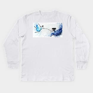 One Day Together Kids Long Sleeve T-Shirt